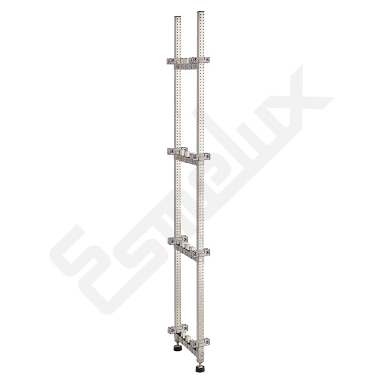 Bastidor Central SX para 5 estantes de 4 vigas